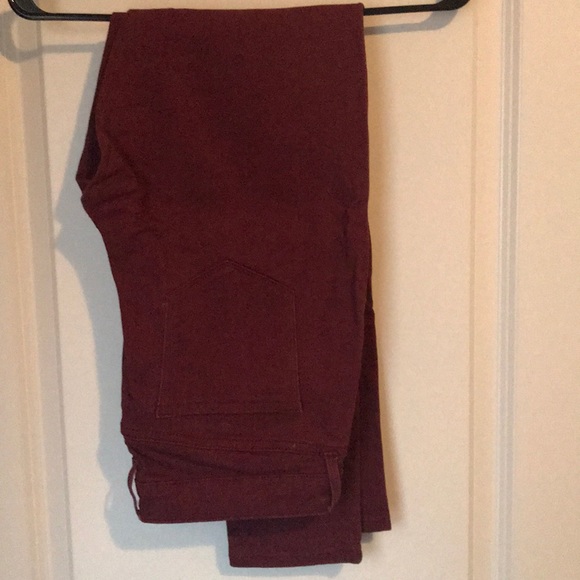 Old Navy Denim - Maroon old navy skinny jeans